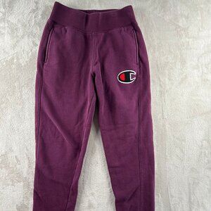 Champion Reverse Weave Logo Joggers Elasticated Jogging Bottoms  Size Small